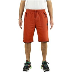 CP COMPANY 10CMSB129A 005086W ORANGE SWEATBERMUDA-JOGGING BERMUDA DIAGONAL RAISED FLEECE